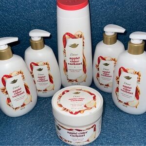 Huge Dove Holiday Treats Set Apple Cider Caramel Limited Edition New.